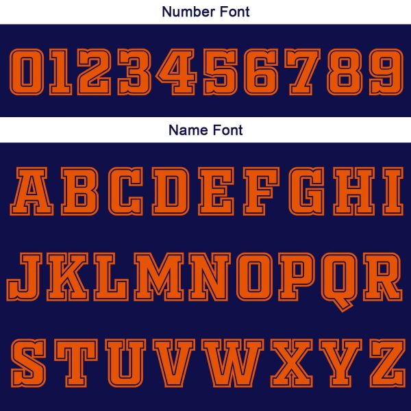 Benutzerdefinierte Marine Weiß Orange Reversible Basketball Jersey Personalisierte Print Name Nummer Logo Rabatt – Bild 5
