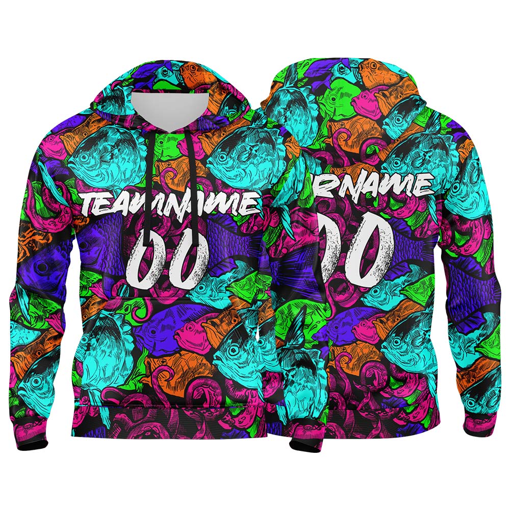 Benutzerdefinierter Sweatshirt-Hoodie für Mann, Frau, Mädchen, Junge. Drucken Sie Ihr Logo, Ihren Namen und Ihre Nummer Teal&Rose Schn?ppchen