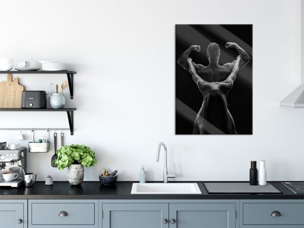 Sexy sinnliches Paar, Glasbild Schn?ppchen – Bild 3