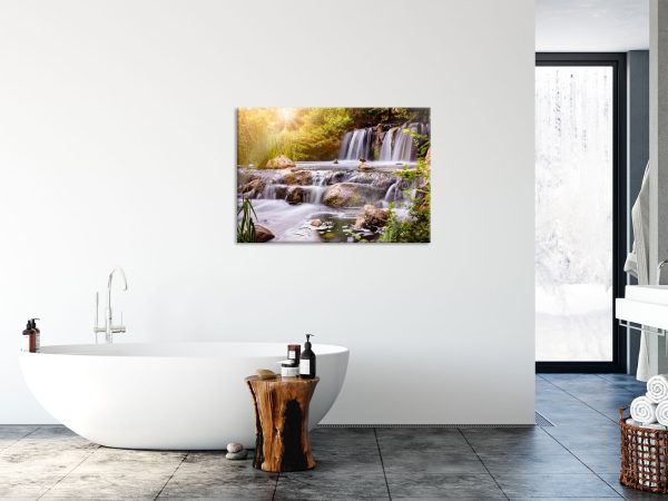 Wasserfall, Glasbild Mode – Bild 4