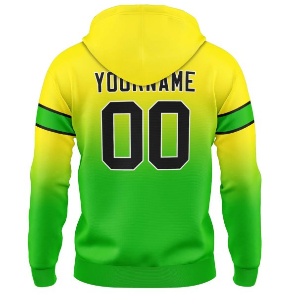 Benutzerdefinierter Verlauf Sweatshirt-Hoodie für Mann, Frau, Mädchen, Junge. Drucken Sie Ihr Logo, Ihren Namen und Ihre Nummer Schn?ppchen – Bild 3