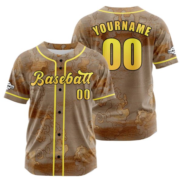 Benutzerdefiniert Braun Baseball Uniformen Drucken für Jungs Mädchen und Kinder Machen Ihr Team Mehr Vielfältig Jetzt online