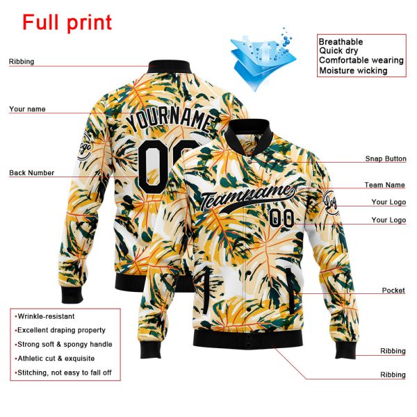 Personalisiert Benutzerdefiniert Jacke Anpassen Ihr Teamname, Logo und Nummer Online-Verkauf – Bild 2