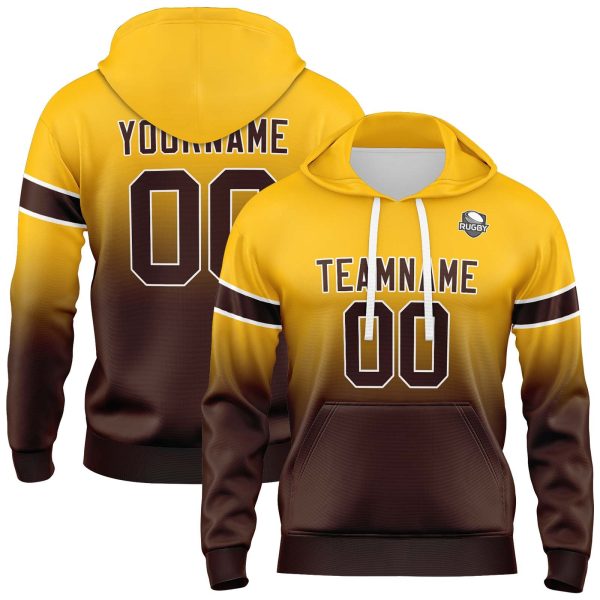 Benutzerdefinierter Verlauf Sweatshirt-Hoodie für Mann, Frau, Mädchen, Junge. Drucken Sie Ihr Logo, Ihren Namen und Ihre Nummer Verkauf