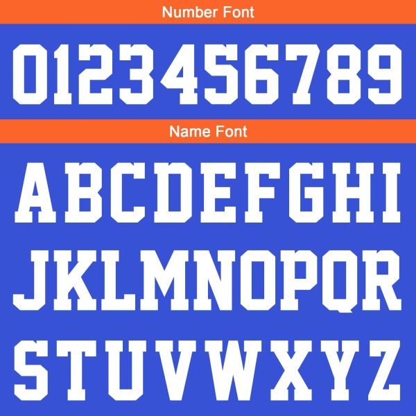 Benutzerdefinierte Blau Orange Kurzarm-Kapuzenpullover für Männer Frauen Hemden mit Kapuzen gedruckt Name Logo Angebot – Bild 3