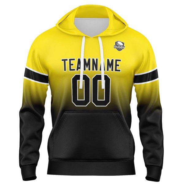 Benutzerdefinierter Verlauf Sweatshirt-Hoodie für Mann, Frau, Mädchen, Junge. Drucken Sie Ihr Logo, Ihren Namen und Ihre Nummer Im Angebot – Bild 2