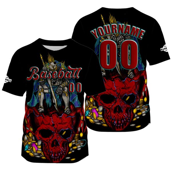 Benutzerdefiniert Schwarz Rot Baseball Uniformen Drucken für Jungs Mädchen und Kinder Machen Ihr Team Mehr Vielfältig Mode