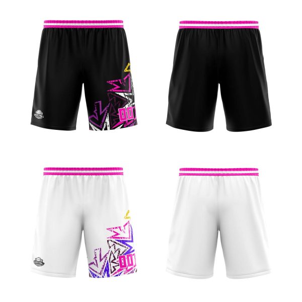 Benutzerdefinierte Rosa Reversible Basketball Jersey Personalisierte Print Name Nummer Logo Rabatt – Bild 2